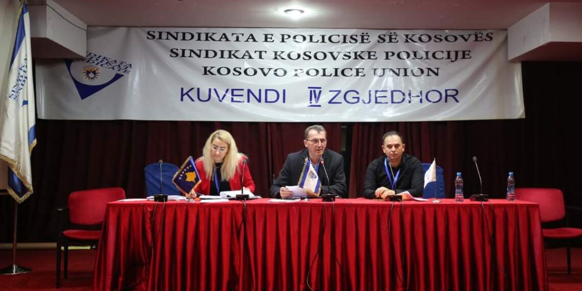 Imer Zeqiri, u zgjodh kryetar i Sindikatës së Policisë së Kosovës sot në kuvendin e IV-të zgjedhor