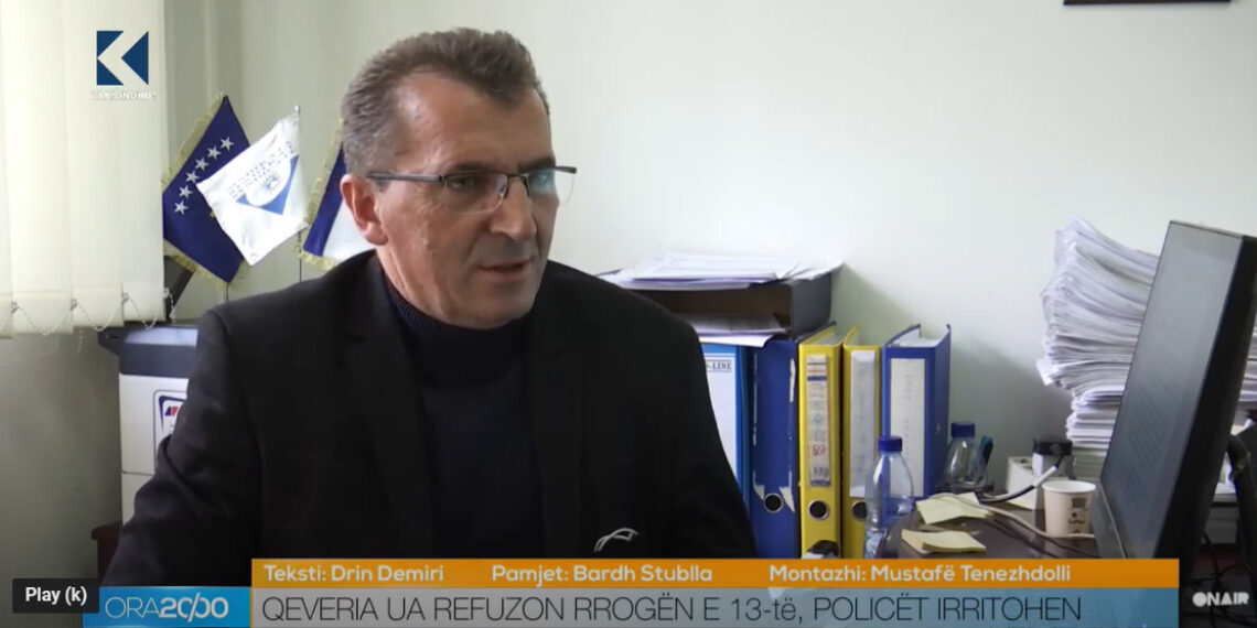 Intervistë e dhënë për edicionin qendror të lajmeve në Klan Kosova, 13.01.2022, Z. Imer Zeqiri, kryetar i Sindikatës së Policisë së Kosovës