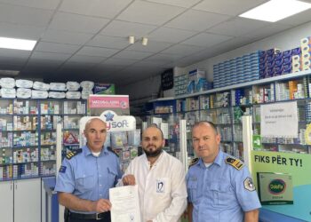 Marrëveshje bashkëpunimi mes Shoqatës së Sindikatës së Policisë së Kosovës në Mitrovicën e Jugut me kompanitë farmaceutike ‘Lutea’ dhe ‘Gentiana’