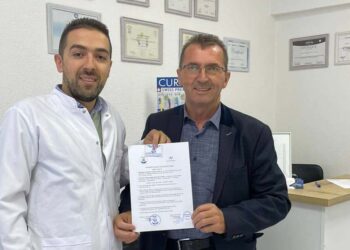 Marrëveshje bashkëpunimi në mes të Ordinancës Stomatologjike Dental Zone SHPK, e përfaqësuar nga Dr. Kremtim Shala dhe Sindikatës së Policisë së Kosovës e përfaqësuar nga Kryetari z. Imer Zeqiri.