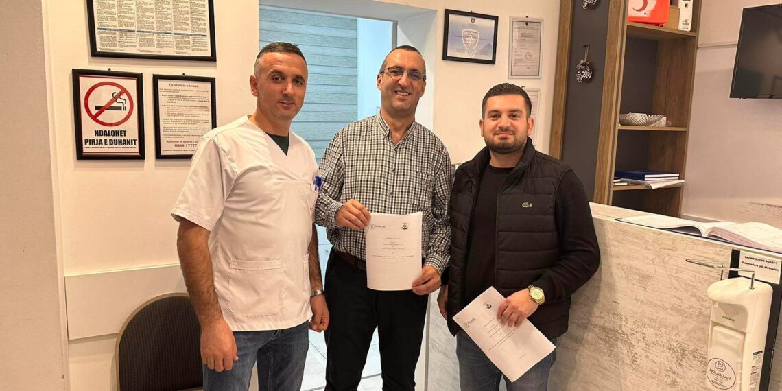 Memorandum i mirëkuptimit në mes të Laboratorit ‘BIOLAB ZAFI’ –në Pejë – Klinë dhe Shoqatës së Sindikatës së Policisë në Pejë