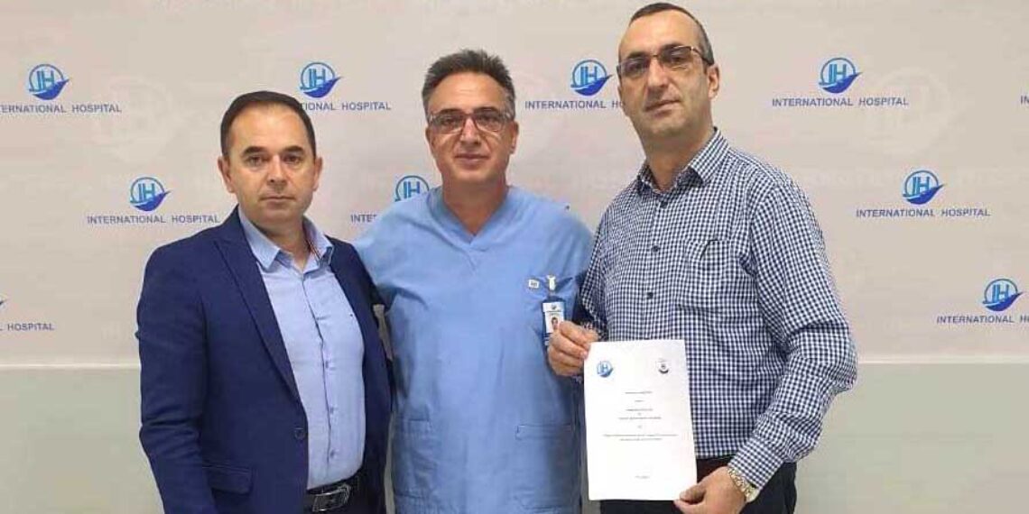 Memorandum i mirëkuptimit në mes të International Hospital –në Pejë dhe Shoqatës së Sindikatës së Policisë në Pejë
