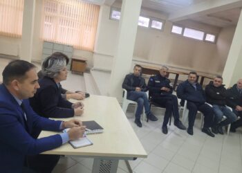 Dy nënkryetarët e Sindikatës së PK-së, z. Hoti dhe znj. Azemi, mbajtën takim pune me Kryetaret e Njësisë Sindikale – Lipjan dhe Graçanicë