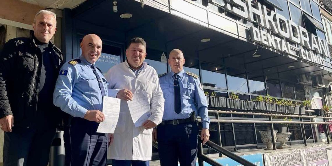 linika Dentare ‘Dr. Shkodrani’ dhe Shoqata Sindikale e Policisë së Kosovës për Rajonin e Mitrovicës kanë nënshkruar një memorandum mirëkuptimi