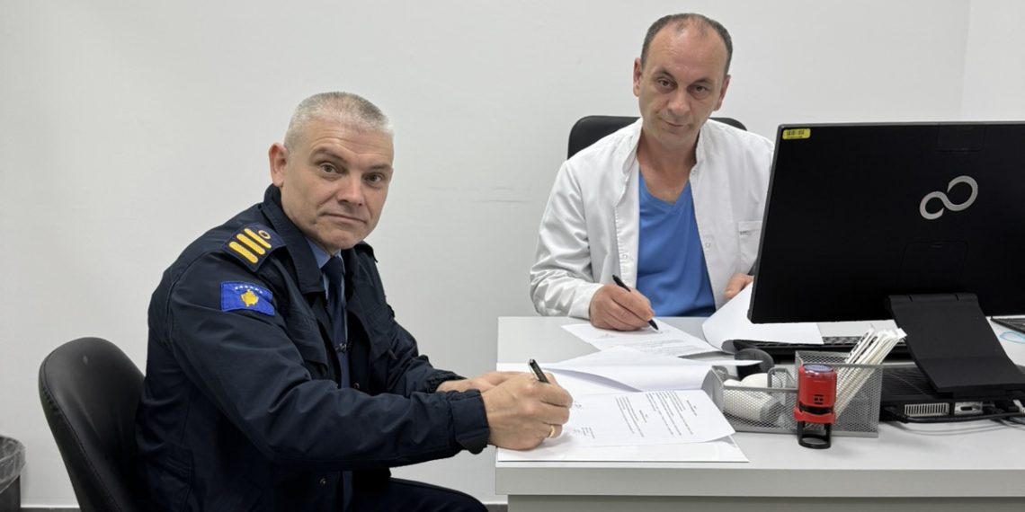 Marrëveshje bashkëpunimi ndërmjet Shoqatës Sindikale të Policisë dhe Laboratorit ‘Medical Klinik’ – Ferizaj